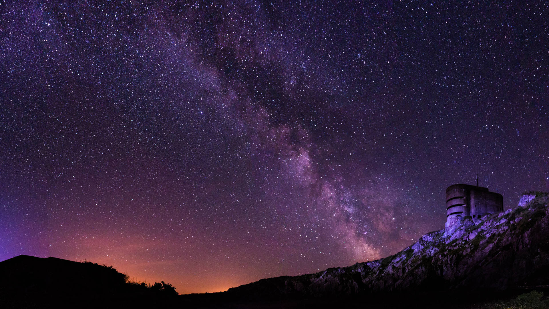 Telescópio espacial em órbita
